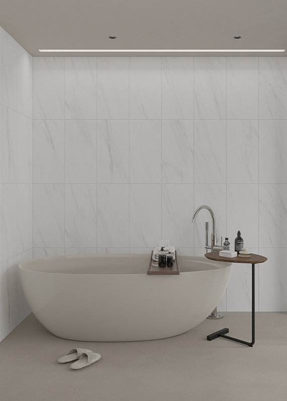 Panneau mural en silicate de calcium Minecore Easytile d’installation rapide et de classe A de résistance au feu