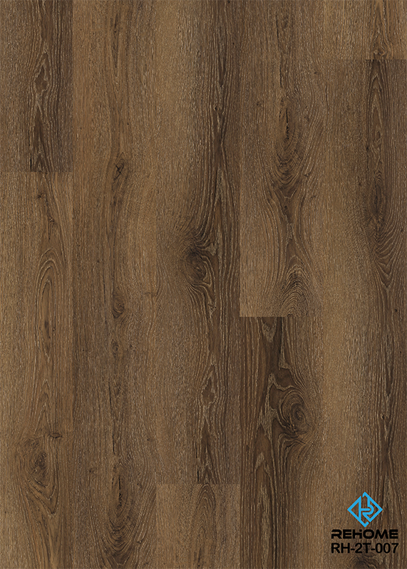 Revêtement de sol en feuille imperméable LVT Dryback de la collection Canvas