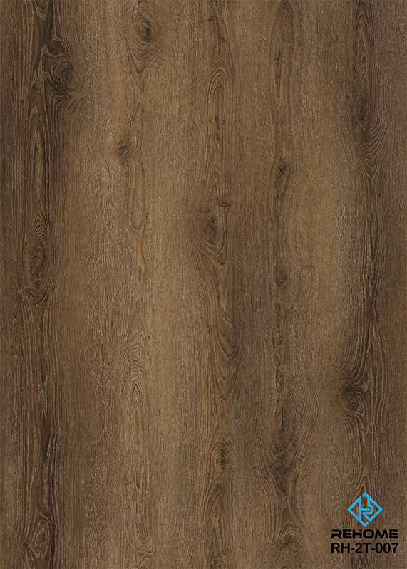 Revêtement de sol en feuille imperméable LVT Dryback de la collection Canvas