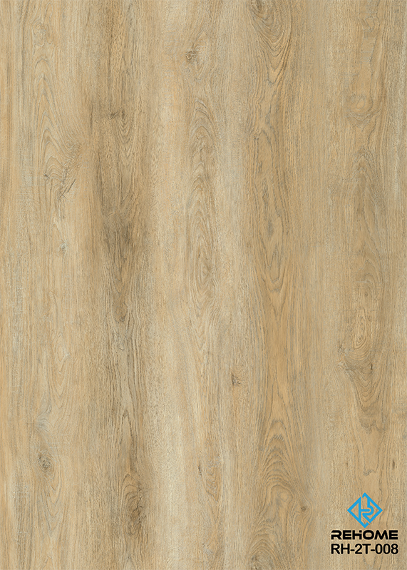 Revêtement de sol en feuille imperméable LVT Dryback de la collection Canvas