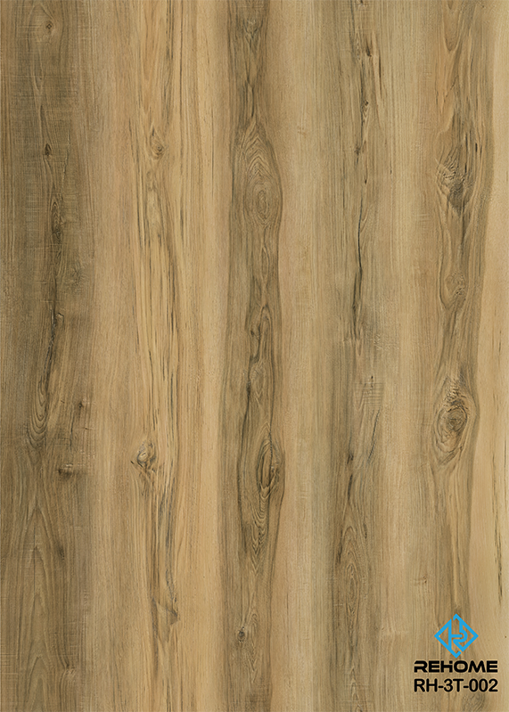 Revêtement de sol LVT en vinyle de luxe à séchage à l'air libre, installation facile, collection Muse