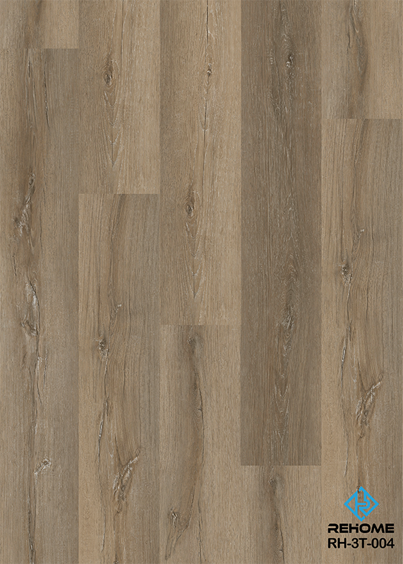 Revêtement de sol LVT en vinyle de luxe à séchage à l'air libre, installation facile, collection Muse