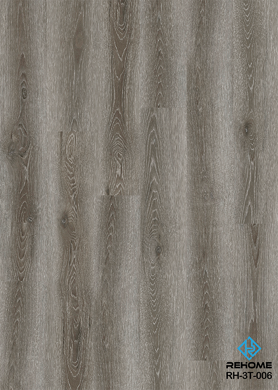 Revêtement de sol LVT en vinyle de luxe à séchage à l'air libre, installation facile, collection Muse