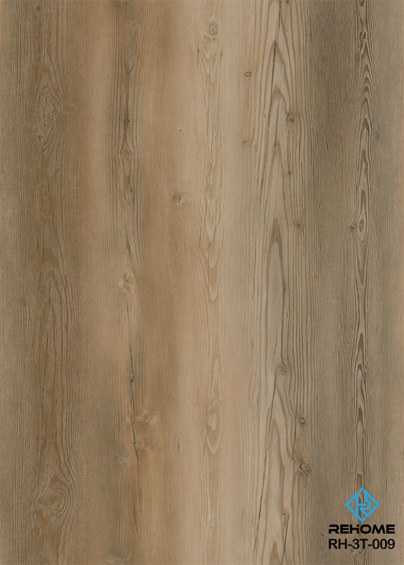 Revêtement de sol LVT en vinyle de luxe à séchage à l'air libre, installation facile, collection Muse